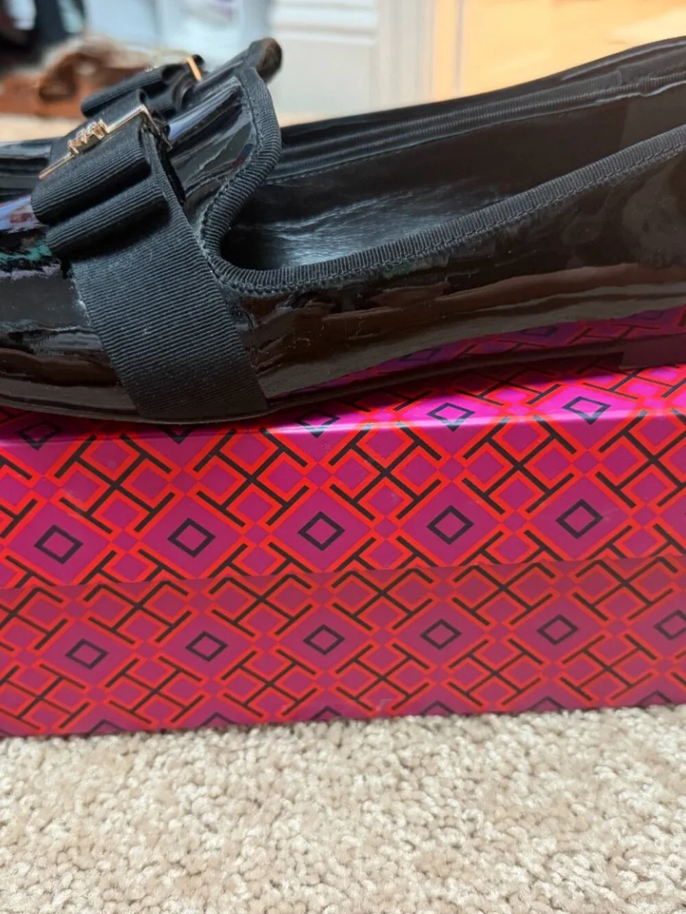 Tory Burch Trudy Slipper - Soft Patent Calf